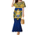 Personalised Repubrikin Naoero Independence Day Mermaid Dress Tamanu With Coat Of Arms LT05 Women Yellow - Polynesian Pride