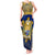 Personalised Repubrikin Naoero Independence Day Tank Maxi Dress Tamanu With Coat Of Arms LT05 Women Yellow - Polynesian Pride