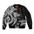 Hawaii Manta Ray Bomber Jacket Polynesian Art Tattoo