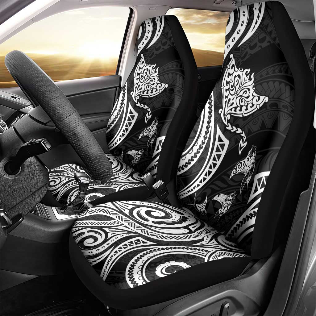 Hawaii Manta Ray Car Seat Cover Polynesian Art Tattoo LT05 - Polynesian Pride