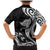 Hawaii Manta Ray Family Matching Mermaid Dress and Hawaiian Shirt Polynesian Art Tattoo