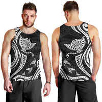 Hawaii Manta Ray Men Tank Top Polynesian Art Tattoo LT05 - Polynesian Pride