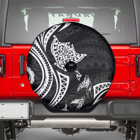 Hawaii Manta Ray Spare Tire Cover Polynesian Art Tattoo LT05 - Polynesian Pride