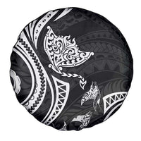 Hawaii Manta Ray Spare Tire Cover Polynesian Art Tattoo LT05 - Polynesian Pride