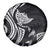 Hawaii Manta Ray Spare Tire Cover Polynesian Art Tattoo