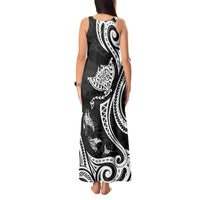 Hawaii Manta Ray Tank Maxi Dress Polynesian Art Tattoo LT05 - Polynesian Pride