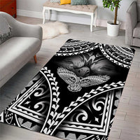 Hawaiian Hawk Area Rug Polynesian Pattern Style LT05 - Polynesian Pride