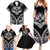 Hawaiian Hawk Family Matching Summer Maxi Dress and Hawaiian Shirt Polynesian Pattern Style