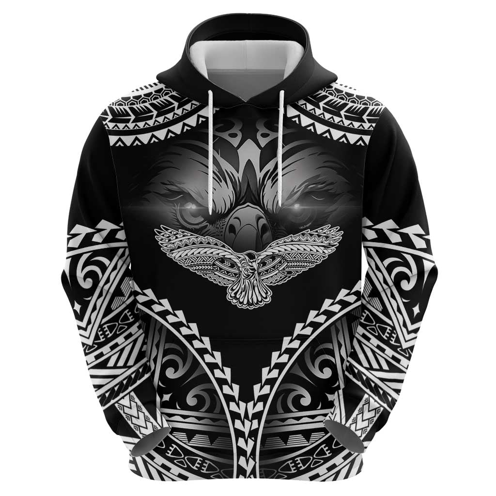 Hawaiian Hawk Hoodie Polynesian Pattern Style LT05 - Polynesian Pride