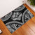 Hawaiian Hawk Rubber Doormat Polynesian Pattern Style