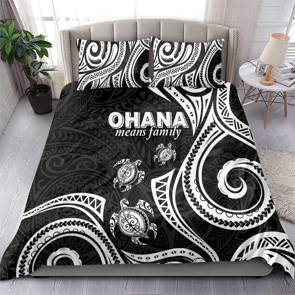 Hawaii Ohana Means Family Bedding Set Sea Turtle Polynesian Style LT05 - Polynesian Pride