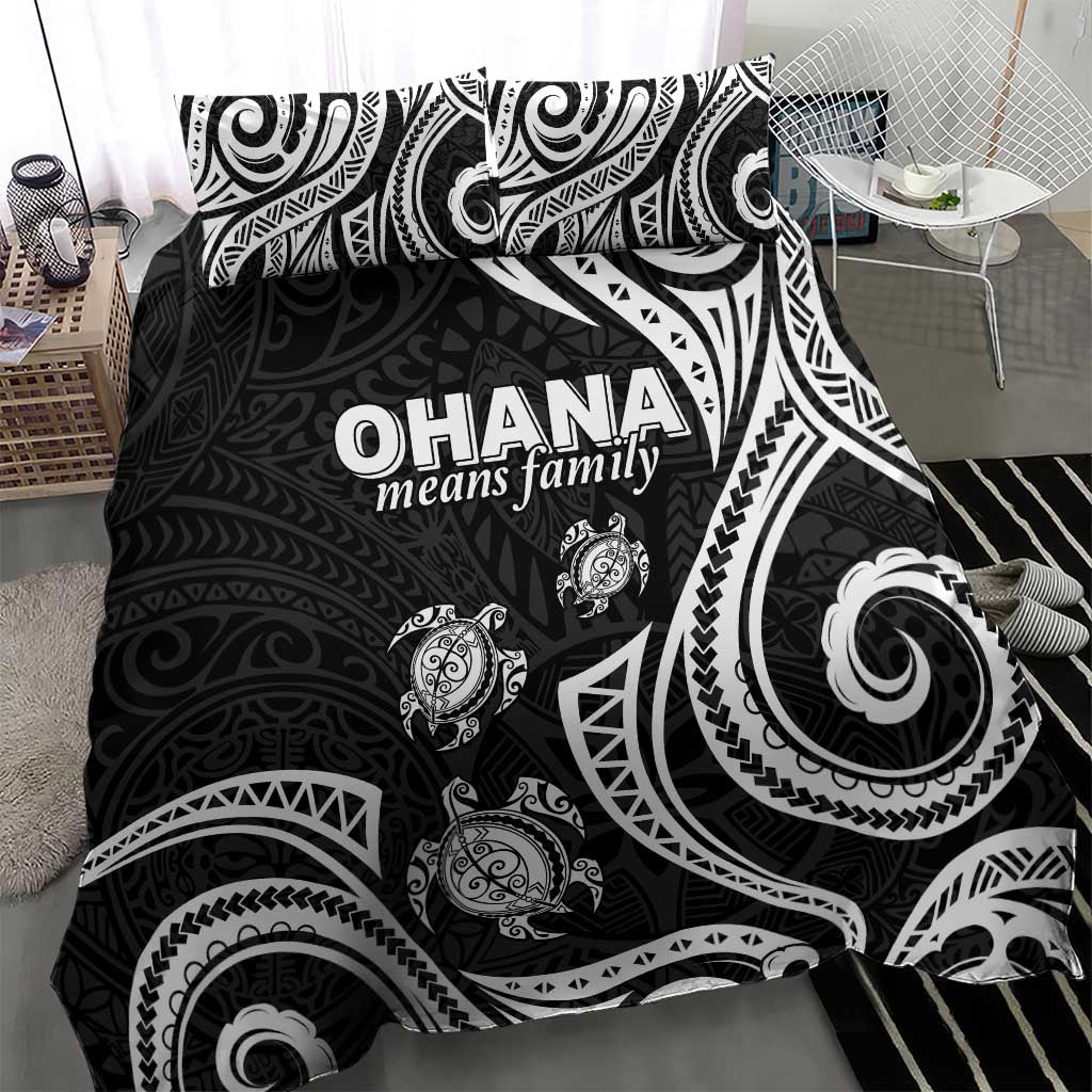 Hawaii Ohana Means Family Bedding Set Sea Turtle Polynesian Style LT05 - Polynesian Pride