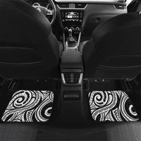 Hawaii Ohana Means Family Car Mats Sea Turtle Polynesian Style LT05 Set 2pcs - Back Black - Polynesian Pride