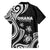 Hawaii Ohana Means Family Family Matching Off The Shoulder Long Sleeve Dress and Hawaiian Shirt Sea Turtle Polynesian Style