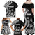 Hawaii Ohana Means Family Family Matching Off Shoulder Maxi Dress and Hawaiian Shirt Sea Turtle Polynesian Style