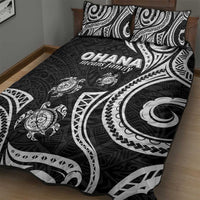 Hawaii Ohana Means Family Quilt Bed Set Sea Turtle Polynesian Style LT05 - Polynesian Pride