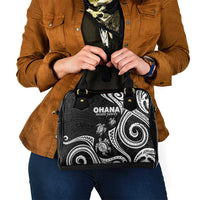 Hawaii Ohana Means Family Shoulder Handbag Sea Turtle Polynesian Style LT05 - Polynesian Pride