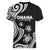 Hawaii Ohana Means Family Women V-Neck T-Shirt Sea Turtle Polynesian Style