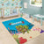 Ohana Hawaii Area Rug Kawaii Family Turtle