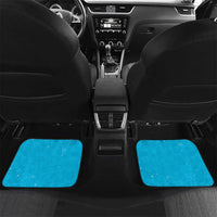 Ohana Hawaii Car Mats Kawaii Family Turtle LT05 Set 2pcs - Back Blue - Polynesian Pride