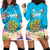 Ohana Hawaii Hoodie Dress Kawaii Family Turtle