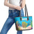 Ohana Hawaii Leather Tote Bag Kawaii Family Turtle