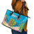 Ohana Hawaii Leather Tote Bag Kawaii Family Turtle