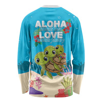 Ohana Hawaii Long Sleeve Shirt Kawaii Family Turtle LT05 - Polynesian Pride