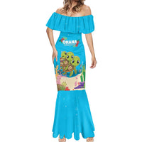 Ohana Hawaii Mermaid Dress Kawaii Family Turtle LT05 - Polynesian Pride