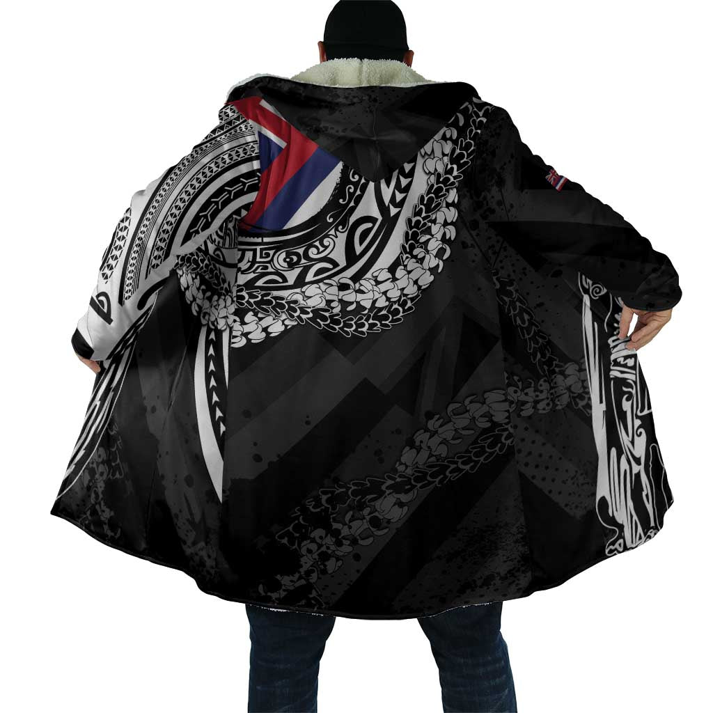 Hawaii King Flag Cloak Hawaiian Maile Lei LT05 - Polynesian Pride