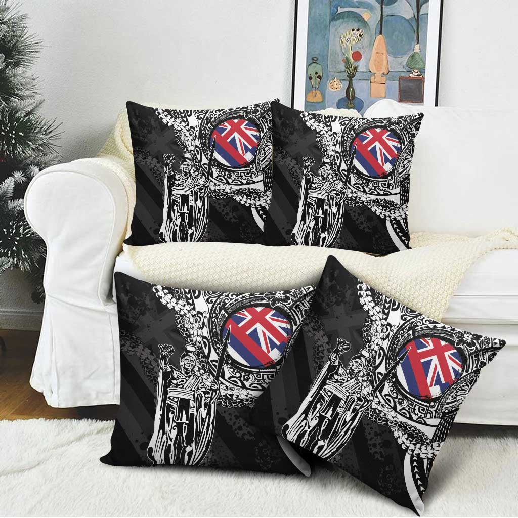Hawaii King Flag Pillow Cover Hawaiian Maile Lei LT05 - Polynesian Pride