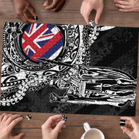 Hawaii King Flag Puzzle Hawaiian Maile Lei LT05 - Polynesian Pride
