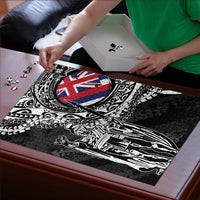 Hawaii King Flag Puzzle Hawaiian Maile Lei LT05 - Polynesian Pride