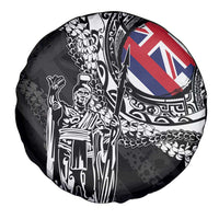 Hawaii King Flag Spare Tire Cover Hawaiian Maile Lei LT05 - Polynesian Pride