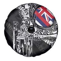 Hawaii King Flag Spare Tire Cover Hawaiian Maile Lei LT05 - Polynesian Pride