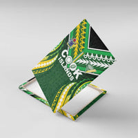 Cook Islands Rugby Canvas Wall Art Unique Style Green Version LT05 With Frame Green - Polynesian Pride