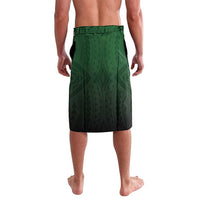 Custom Cook Islands Rugby Lavalava Unique Style Green Version LT05 - Polynesian Pride