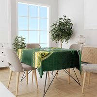 Cook Islands Rugby Tablecloth Unique Style Green Version LT05 - Polynesian Pride