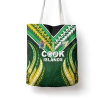 Cook Islands Rugby Tote Bag Unique Style Green Version LT05 - Polynesian Pride