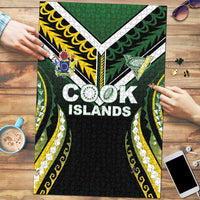 Cook Islands Rugby Puzzle Unique Style Black Version LT05 Black - Polynesian Pride