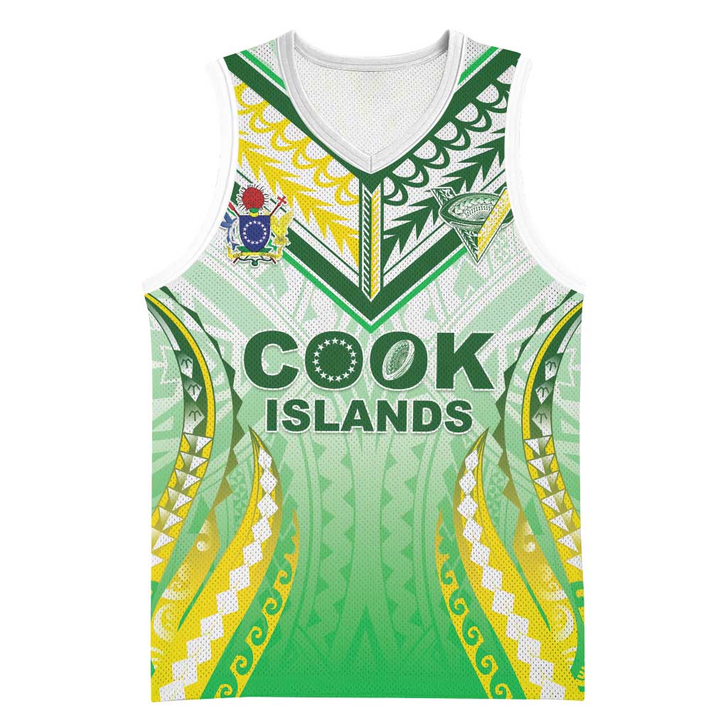 Custom Cook Islands Rugby Basketball Jersey Unique Style White Version LT05 Unisex White - Polynesian Pride
