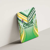 Cook Islands Rugby Canvas Wall Art Unique Style White Version LT05 - Polynesian Pride