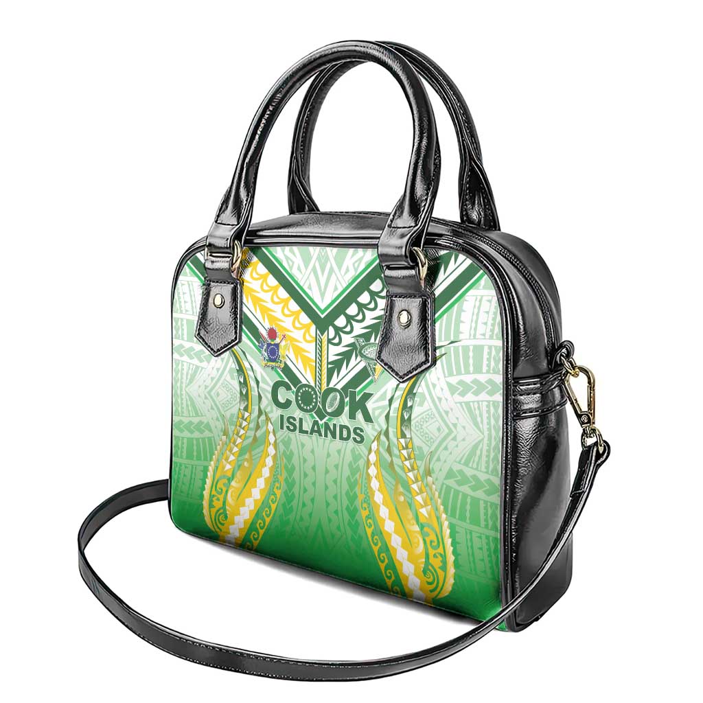 Cook Islands Rugby Shoulder Handbag Unique Style White Version LT05 - Polynesian Pride