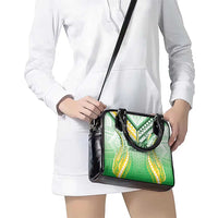 Cook Islands Rugby Shoulder Handbag Unique Style White Version LT05 - Polynesian Pride
