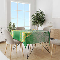 Cook Islands Rugby Tablecloth Unique Style White Version LT05 - Polynesian Pride