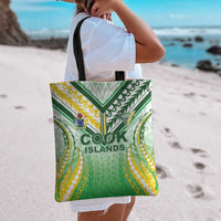 Cook Islands Rugby Tote Bag Unique Style White Version LT05 - Polynesian Pride
