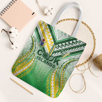 Cook Islands Rugby Tote Bag Unique Style White Version LT05 White Strap One Size White - Polynesian Pride