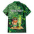 Personalised Hawaii St.Patrick Day Hawaiian Shirt Surfing Leprechaun LT05 - Polynesian Pride