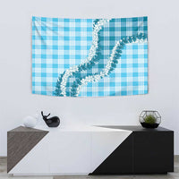 Blue Hawaii Palaka Tapestry Hawaiian Honohono Lei LT05 - Polynesian Pride