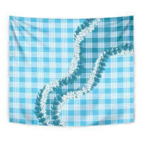 Blue Hawaii Palaka Tapestry Hawaiian Honohono Lei LT05 - Polynesian Pride